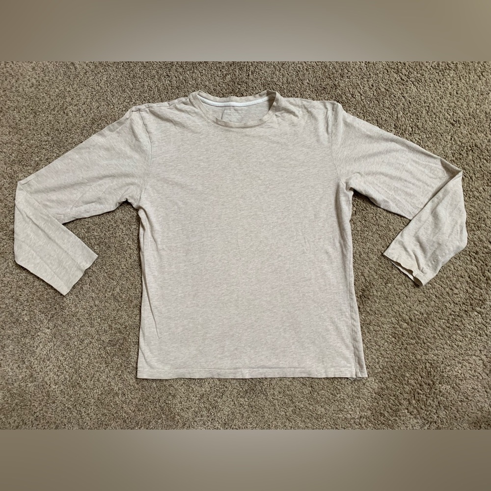 Men’s Banana republic fitted crew long sleeve M